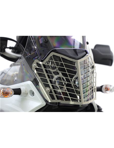Protector de faro inox cepillado CROSSPRO YAMAHA XTZ Ténéré 700 20-23 Rally Edition 21-23