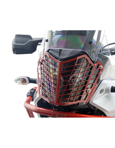 Protector de faro inox cepillado CROSSPRO YAMAHA XTZ Ténéré 700 20-23 Rally Edition 21-23