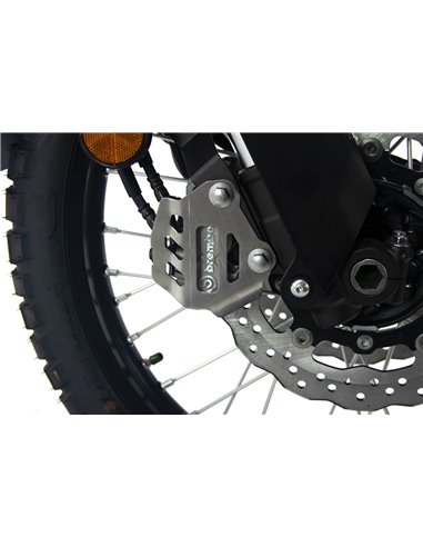 Protector pinza de freno delantera inox cepillado CROSSPRO YAMAHA XTZ Ténéré 700 20-23
