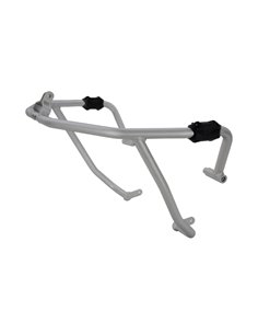 Defensas laterales y de motor trail aluminio pulido CROSSPRO Benelli TRK 502 17-24 y TRK 502X 18-24