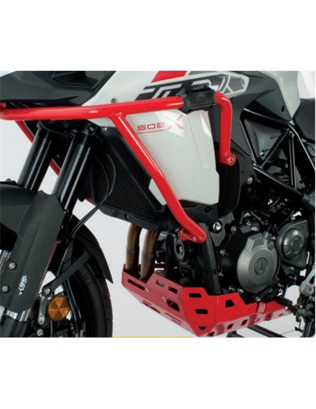 Protector de carter trail aluminio rojo CROSSPRO BENELLI TRK 502 X 18-24
