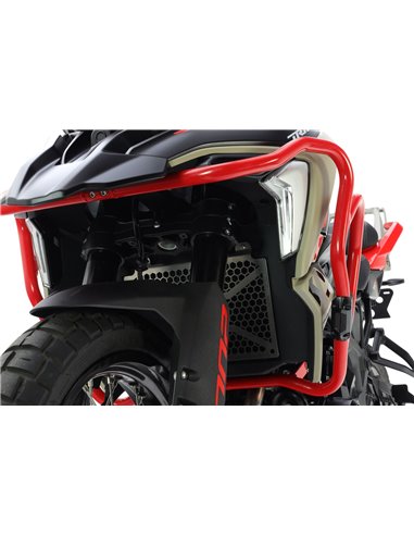 Defensas laterales y de motor aluminio rojo CROSSPRO BENELLI TRK 702 X 2023-2024