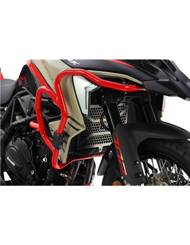 Defensas laterales y de motor aluminio rojo CROSSPRO BENELLI TRK 702 X 2023-2024