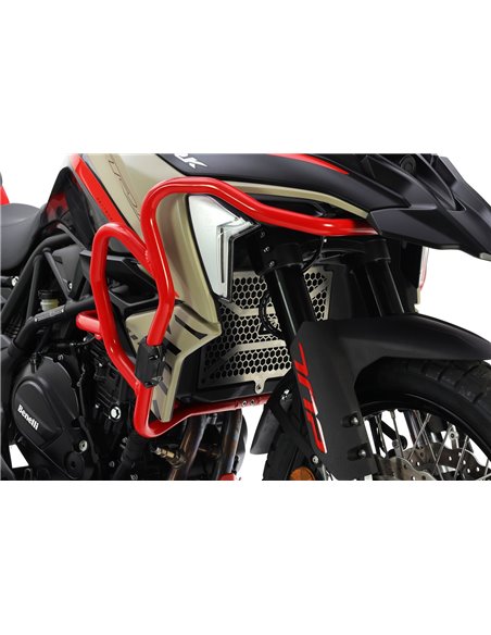 Defensas laterales y de motor aluminio rojo CROSSPRO BENELLI TRK 702 X 2023-2024