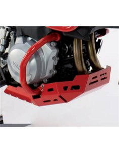 Protector de carter trail aluminio rojo CROSSPRO BMW F 750/850 GS 16-20