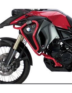 Defensas laterales y de motor trail aluminio pulido CROSSPRO BMW F 800 GS ADVENTURE 2012-2018