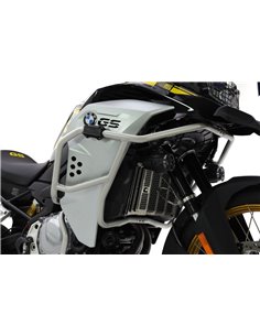 Defensas laterales y de motor trail aluminio negro texturado CROSSPRO BMW F 850 GS Adventure 21-22