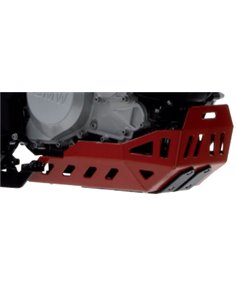Protector de carter trail aluminio rojo CROSSPRO BMW G 310 GS 2016-2023