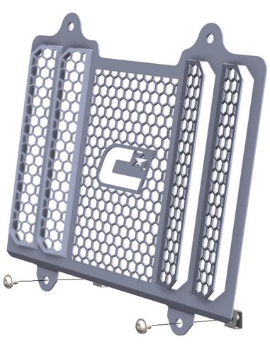 Protector de radiador trail inox cepillado CROSSPRO BMW G 310 GS 2016-2023