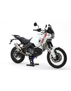 Defensas laterales y de motor trail blanco CROSSPRO DUCATI DESERTX 2022-2024