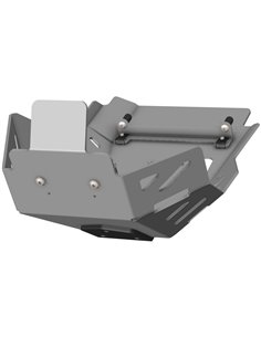 Protector de carter trail aluminio ice polish CROSSPRO GASGAS ES SM 700 22-24 KTM 690 19-25 HUSQVARNA 701 22-25