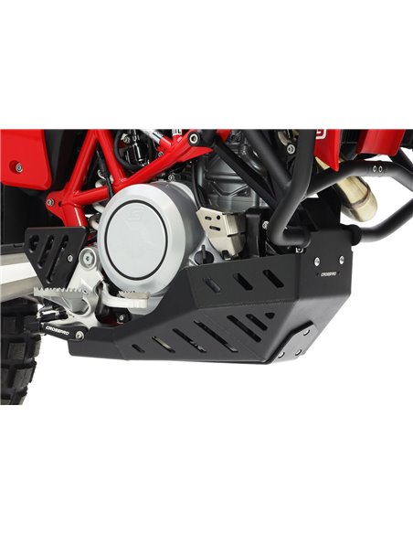 Protector de carter trail aluminio ice polish CROSSPRO GASGAS ES SM 700 22-24 KTM 690 19-25 HUSQVARNA 701 22-25