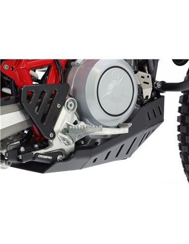 Protector de carter trail aluminio ice polish CROSSPRO GASGAS ES SM 700 22-24 KTM 690 19-25 HUSQVARNA 701 22-25