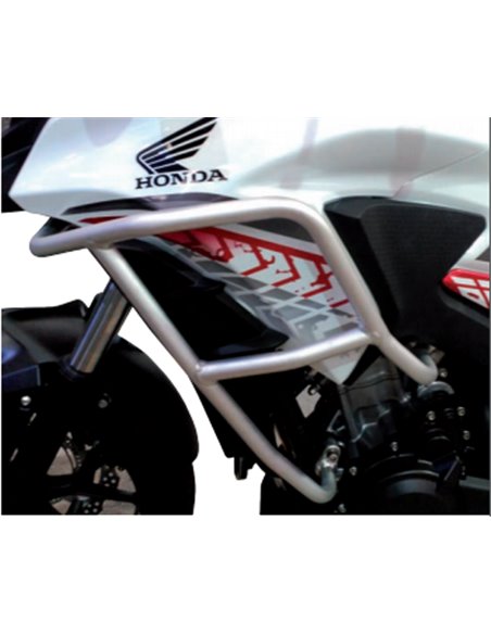 Defensas laterales y de motor trail aluminio pulido CROSSPRO HONDA CB 500 X 2013-2018