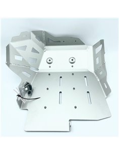 Protector de carter trail aluminio plata CROSSPRO Honda CRF 1000 Africa Twin 16-19