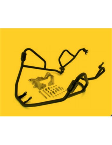 Defensas laterales y de motor trail aluminio pulido CROSSPRO Honda CRF 1000 AFRICA TWIN y ADVENTURE SPORT 16-19