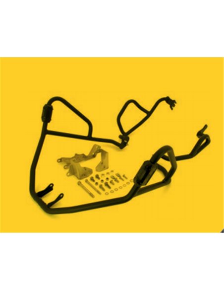 Defensas laterales y de motor trail aluminio pulido CROSSPRO Honda CRF 1000 AFRICA TWIN y ADVENTURE SPORT 16-19