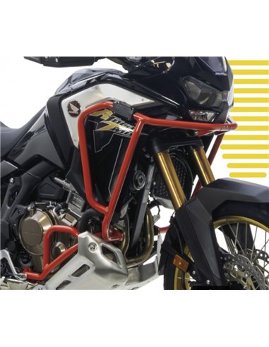 Defensas laterales y de motor trail rojas CROSSPRO Honda CRF 1100L Africa Twin 20-22 DCT Adventure Sports