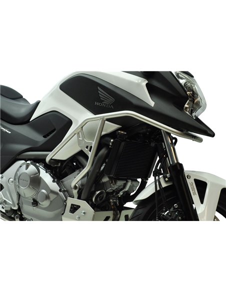 Defensas laterales y de motor trail aluminio pulido CROSSPRO HONDA NC 700 X 12-17 NC 750 X 14-15 embrague normal