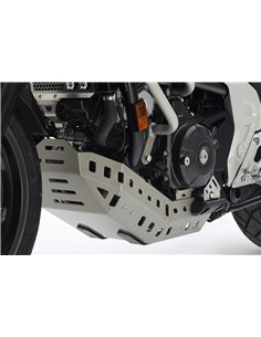 Protector de carter trail aluminio pulido CROSSPRO HONDA NC 750X 21-23 (doble embrague)