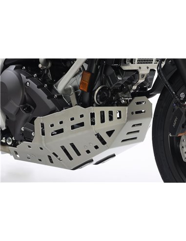 Protector de carter trail aluminio pulido CROSSPRO HONDA NC 750X 21-23 (doble embrague)