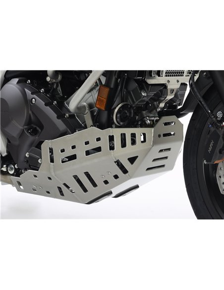 Protector de carter trail aluminio pulido CROSSPRO HONDA NC 750X 21-23 (doble embrague)