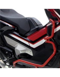 Defensas laterales y de motor trail aluminio rojo CROSSPRO HONDA X ADV 750 2017-2023
