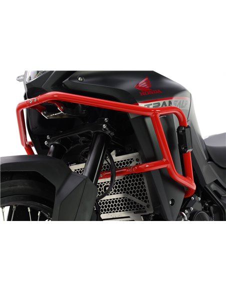 Defensas laterales y de motor trail aluminio ice polish CROSSPRO HONDA Transalp 750 2023