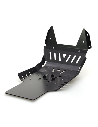 Protector de carter trail aluminio negro texturado CROSSPRO HUSQVARNA Norden 901 2022 KTM 790 Adventure 19-22  890 21-22