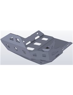 Protector de carter trail aluminio pulido CROSSPRO KTM 1190 Adventure 13-16 1290 Super Adventure 17-20