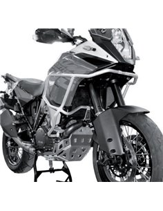 Defensas laterales y de motor trail aluminio pulido CROSSPRO KTM 1190 Adventure 13-16