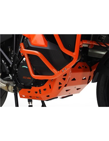 Protector carter trail aluminio naranja CROSSPRO KTM 1290 SUPER ADVENTURE 21-22