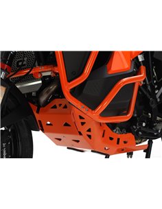 Protector carter trail aluminio negro texturizado CROSSPRO KTM 1290 SUPER ADVENTURE 21-22