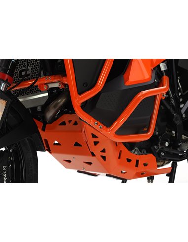 Protector carter trail aluminio negro texturizado CROSSPRO KTM 1290 SUPER ADVENTURE 21-22