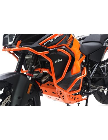 Defensas laterales y de motor trail aluminio pulido CROSSPRO KTM 1290 SUPER ADVENTURE 21-22