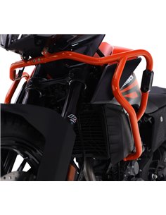 Defensas laterales y de motor trail aluminio pulido CROSSPRO KTM 250 Adventure 21-22 390 Adventure 20-22