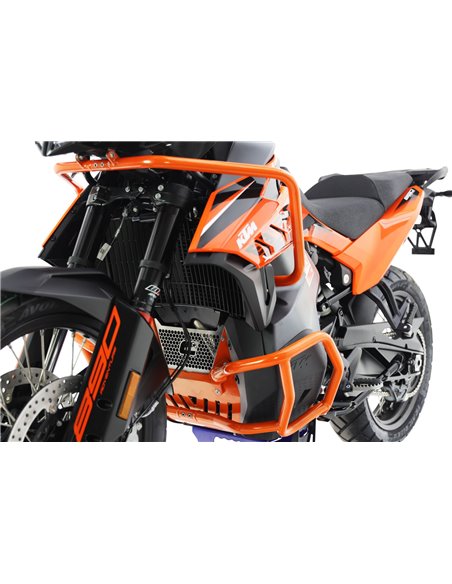 Defensas laterales y de motor trail aluminio pulido CROSSPRO KTM 790 y 890 Adventure 19-22