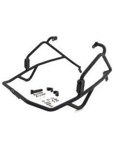 Defensas laterales y de motor trail aluminio negro texturado CROSSPRO KTM Adventure 950 02-06 990 06-12