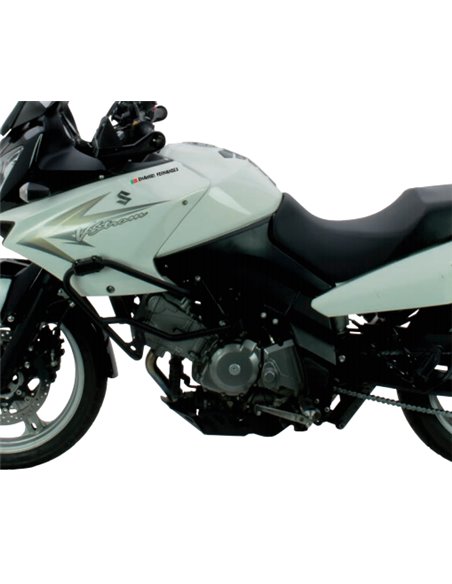 Defensas laterales y de motor trail aluminio pulido Crosspro SUZUKI DL 650 V-STROM 2008-2011