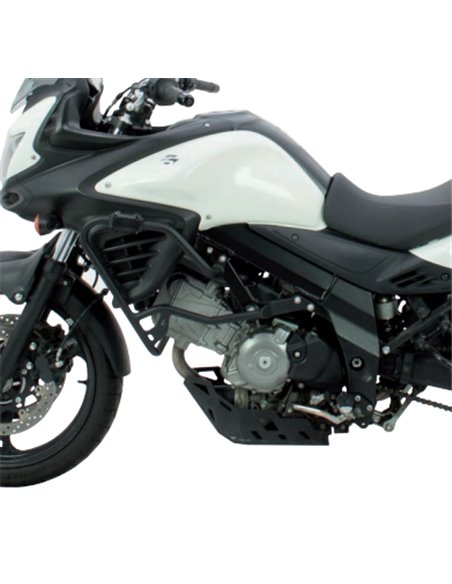 Defensas laterales y de motor trail aluminio rojo CROSSPRO SUZUKI DL 650 V-STROM 2012-2016