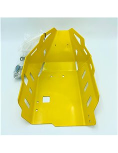 Protector de carter trail aluminio Amarillo CROSSPRO SUZUKI DL 650 V-STROM 17-22