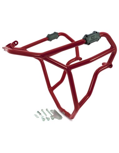 Defensas laterales y de motor trail aluminio rojo CROSSPRO SUZUKI DL 650 V-STROM 2017-2022