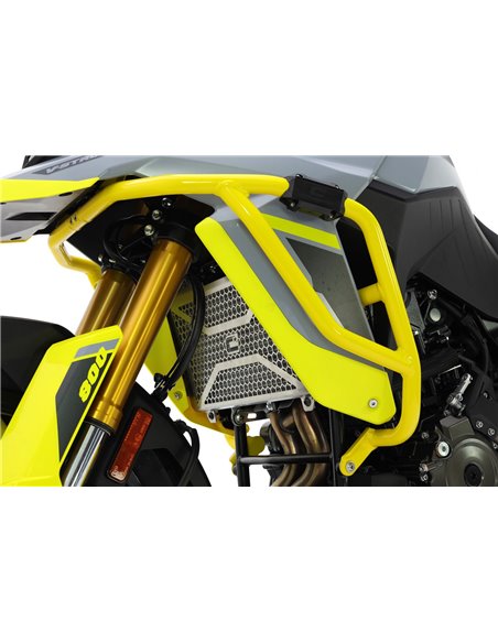 Defensas laterales y de motor trail aluminio negro texturado CROSSPRO SUZUKI V-STROM 800 2023