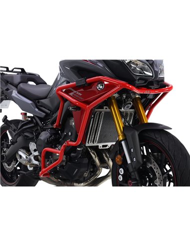 Defensas laterales y de motor trail aluminio negro texturado CROSSPRO YAMAHA TRACER 900 18-20