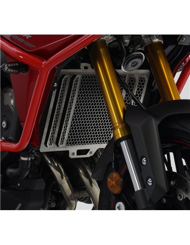 Protector de radiador trail inox cepillado CROSSPRO YAMAHA Tracer 900 18-20