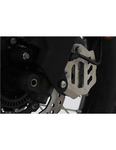 Protector pinza de freno delantera negro texturado CROSSPRO YAMAHA XTZ Ténéré 700 20-23