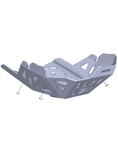 Protector de carter trail aluminio pulido CROSSPRO Yamaha XTZ 700 TENERE Euro 4 20-21