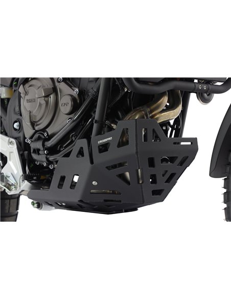 Protector de carter trail aluminio negro texturado CROSSPRO YAMAHA XTZ 700 TÉNÉRÉ Euro 4 20-21