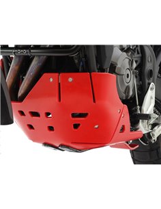 Protector de carter trail con proteccion de bieletas DTC rojo CROSSPRO Yamaha XTZ 700 TENERE Euro 4 20-21