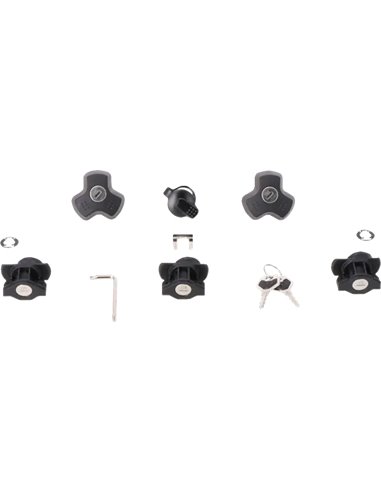 Set de cerraduras DUSC para baúl SW-MOTECH LOC.00.745.10200